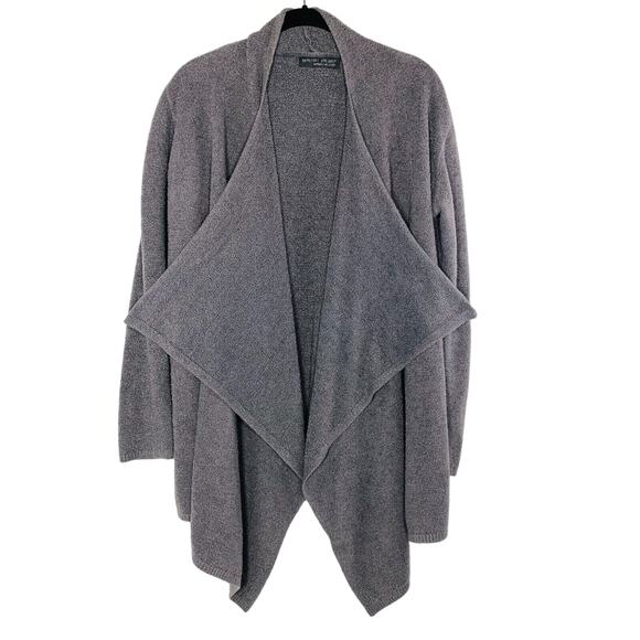 Barefoot Dreams Sweaters - Barefoot Dreams CozyChic Lite L/XL Bamboo Wrap Cardigan Gray Wrap 436 EUC